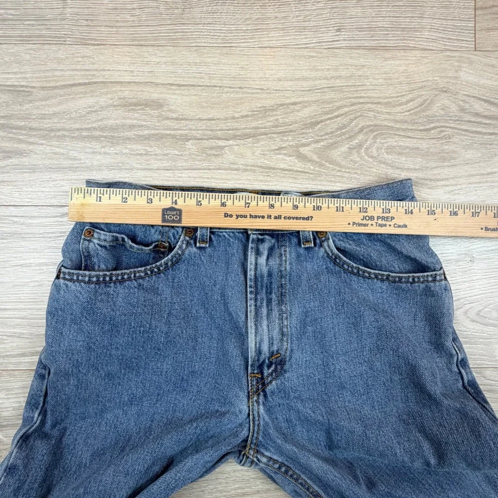 Levi's Mens 505 4891 Vintage Y2K Straight Leg Heavy Jeans 005054891‎ 32x32